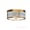 Modern Crystal Flush Mount Ceiling Light